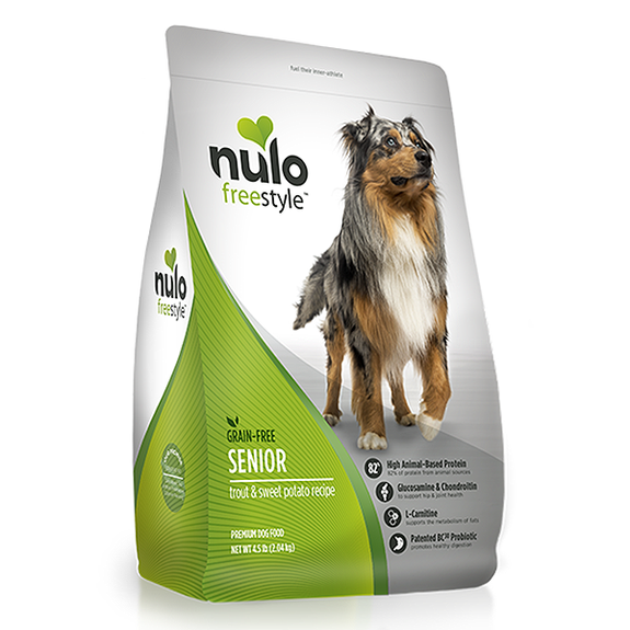 FreeStyle Grain-Free Trout and Sweet Potato Senior Recipe Dry Dog Food
