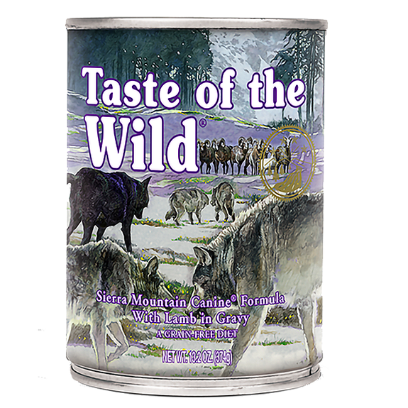 Sierra Mountain Lamb Recipe Grain-Free Wet Canned Dog Food