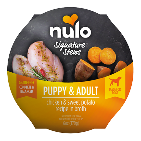 Signature Stews Chicken & Sweet Potato Recipe in Broth Grain-Free Wet Cup Dog Food