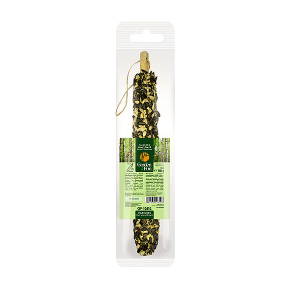 Garden & Fun Smakers Black Oil Sunflower Seed Stick Biodegradable Wild Bird Food