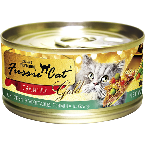 Super Premium Chicken and Vegetables in Gravy Grain-Free Canned Cat Food