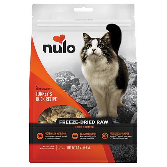 Turkey & Duck Recipe Freeze-Dried Raw Grain-Free Cat Food