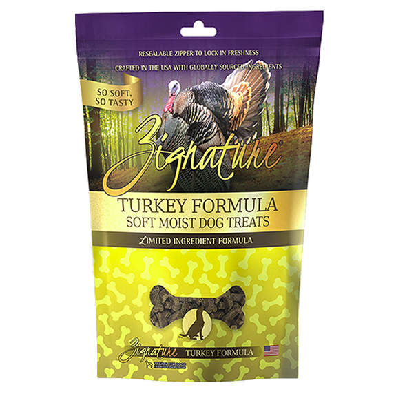 Turkey Formula Limited Ingredient Soft Moist Grain-Free Training Dog Treats