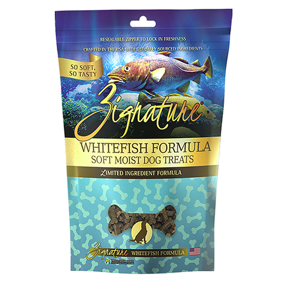 Whitefish Formula Limited Ingredient Soft Moist Grain-Free Training Dog Treats
