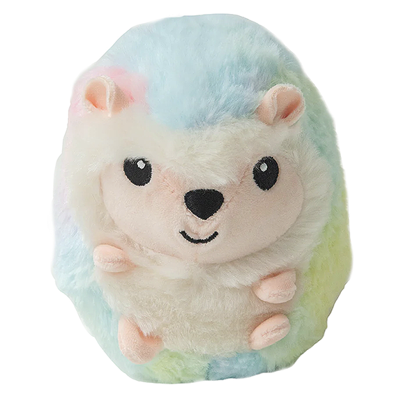 Willow the Hedgehog Rainbow Soft Plush Squeaky Dog Toy