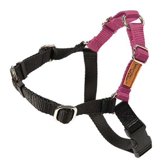 Wonder Walker No-Pull Body Halter Dog Harness Rose Pink