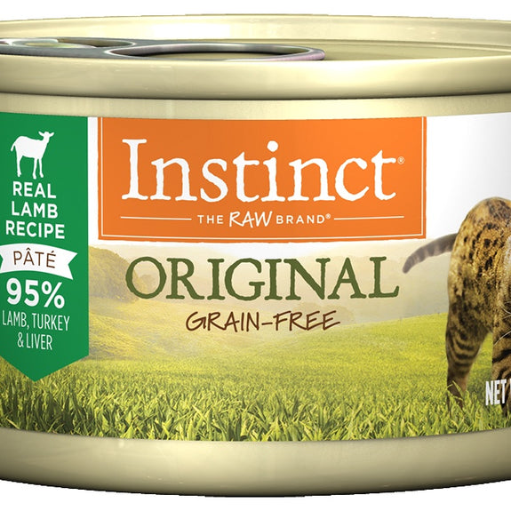 Nature's Variety Instinct Grain-Free Lamb Formula Canned Cat Food