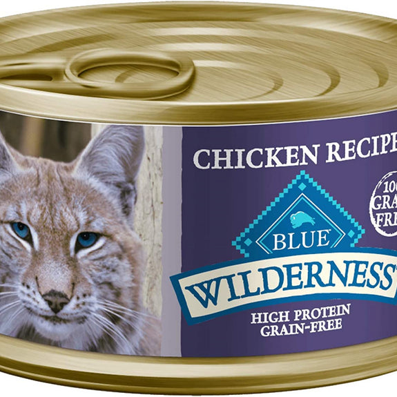 Blue Buffalo Wilderness Chicken Recipe Canned Cat Food