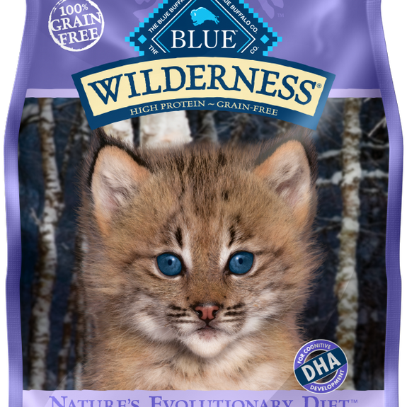 Blue Buffalo Wilderness Grain Free Chicken High Protein Recipe Dry Kitten Food
