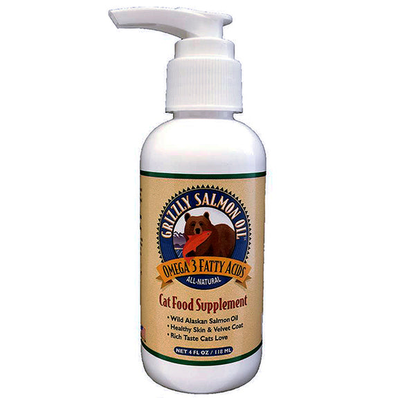 Wild Alaskan Salmon Oil Omega 3 Fatty Acid Dog & Cat Supplement Liquid
