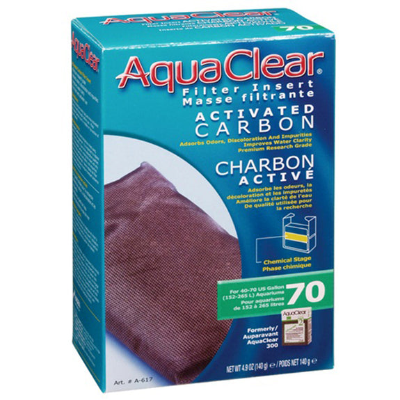 Activated Carbon Filter Insert for AquaClear 70 Power Filter