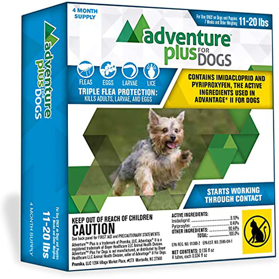 Adventure Plus Flea Treatment & Prevention Monthly Topical Treatment for Dogs
