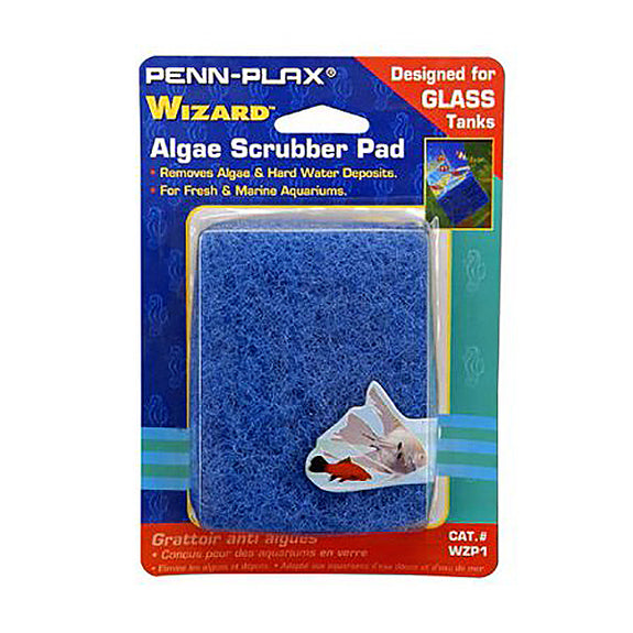 Wizard Algae Scrubber Pad Glass Aquarium Cleaning Tool