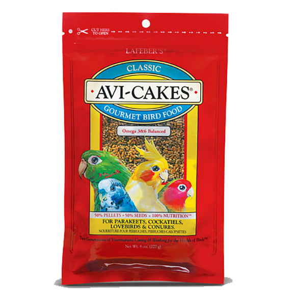 Classic Avi-Cakes Gourmet Small Bird Food