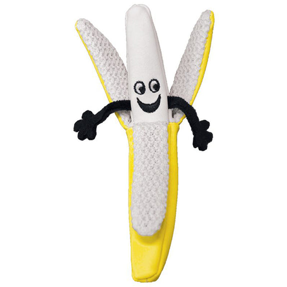Better Buzz Banana Plush Crackle Catnip Cat Toy