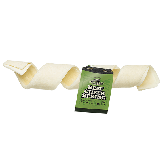 Beef Cheek Spring Dog Chew