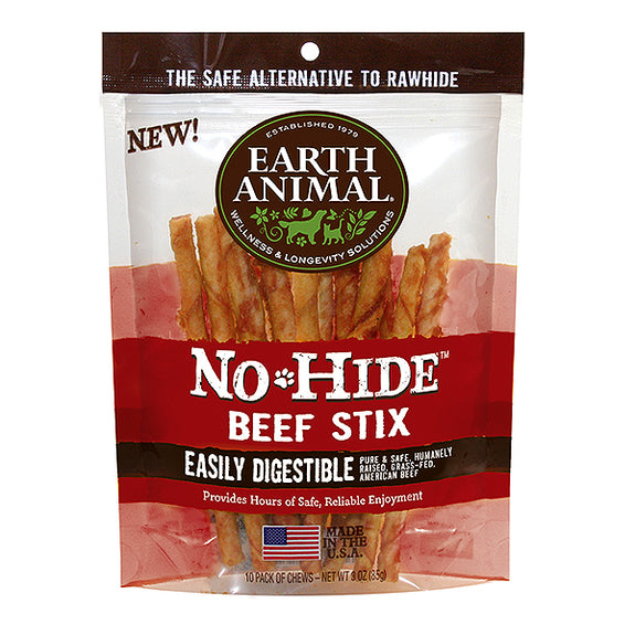 No-Hide Beef Stix Rawhide Alternative Dog Chew