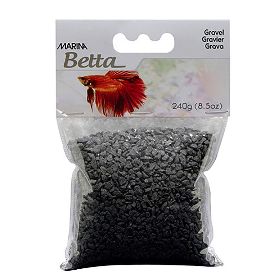 Betta Gravel Aquarium Substrate Black