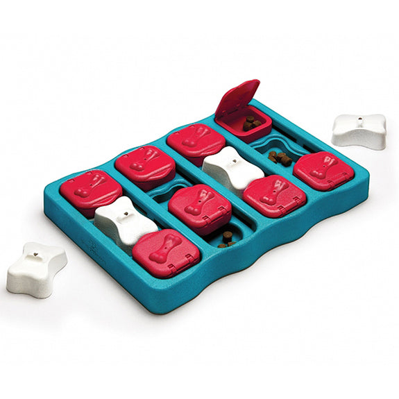 Nina Ottosson Brick Puzzle Treat-Dispensing Dog Toy