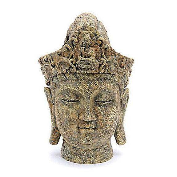 Resin Aquarium Buddha Head Decoration