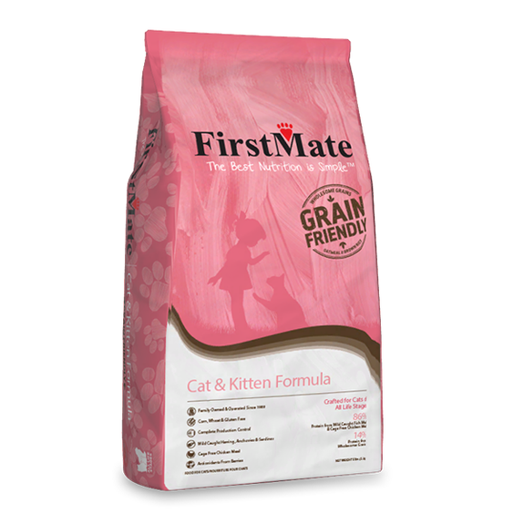 Cat & Kitten Formula Grain-Friendly Dry Cat Food