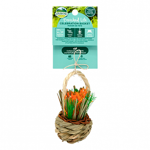 Enriched Life Celebration Basket Small Animal Chew Toy