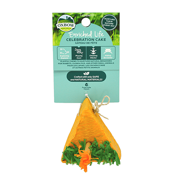 Enriched Life Celebration Cake Small Animal Chew Toy