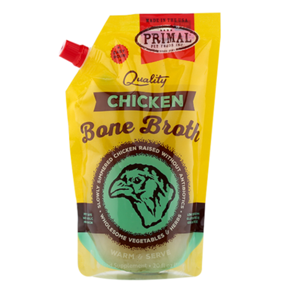Bone Broth Chicken Hydrating Frozen Food Topper