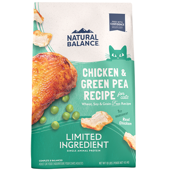Limited Ingredient Diet Chicken & Green Pea Grain-Free Dry Cat Food