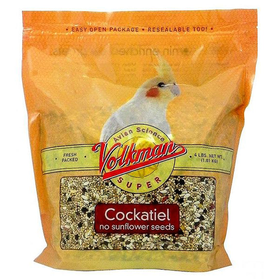 Avian Science Super Cockatiel No Sunflower Seeds Bird Food