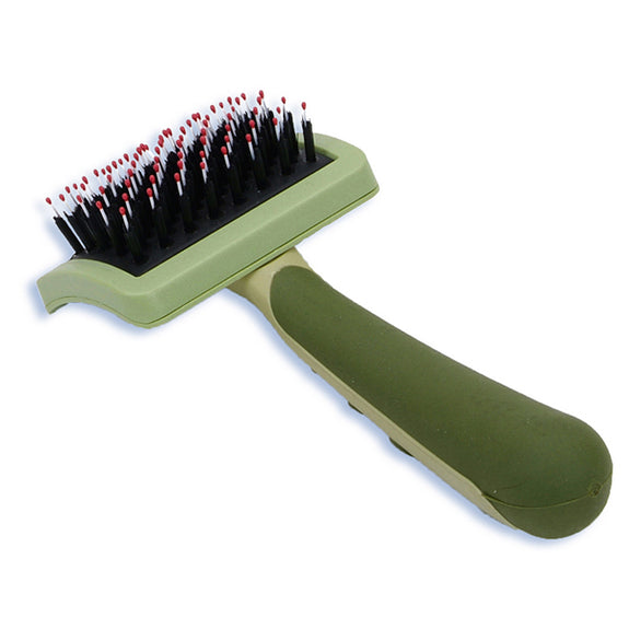 Safari Complete Cat Slicker Brush with Rubber Tips