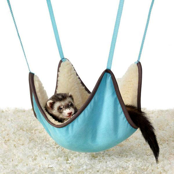 Cozy Hammock Hanging Plush Sleeper Small Animal Fabric Habitat Addition
