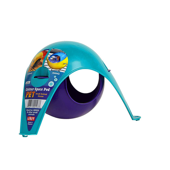 Critter Space Pod Plastic Small Animal Hideout