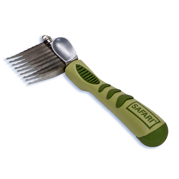 Safari Dog Dematting Serrated Metal Comb