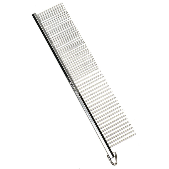 Safari Coarse Wide & Narrow Tooth Metal Dog Comb