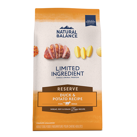 Limited Ingredient Diet Reserve Duck & Potato Recipe Grain-Free Dry Dog Food