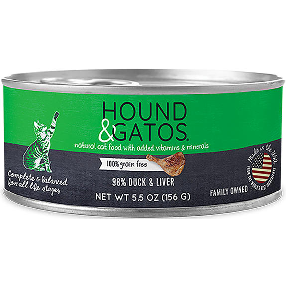 98% Duck & Duck Liver Formula Grain-Free Wet Canned Cat Food