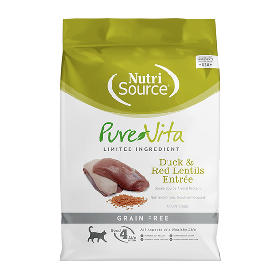 Duck & Red Lentils Entrée Limited Ingredient Grain-Free Dry Cat Food