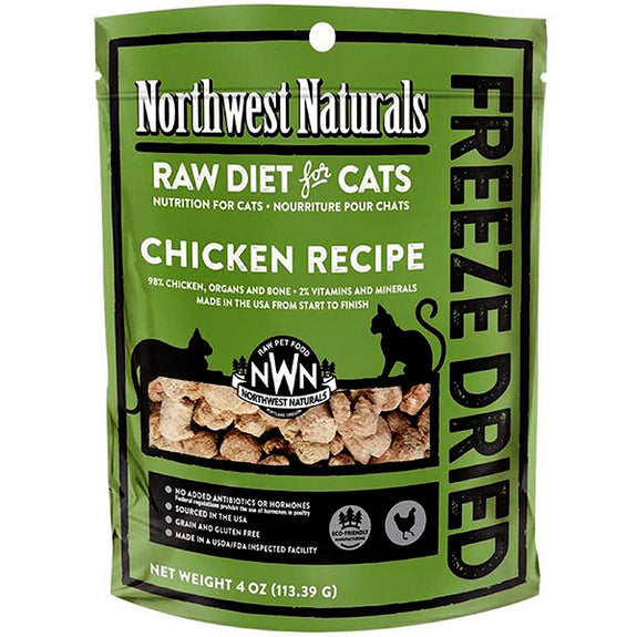 Nibbles Chicken Formula Freeze-Dried Raw Cat Food