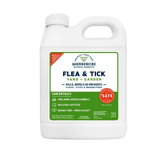 Natural Outdoor Flea & Tick Control for Yard & Garden Ready to Use