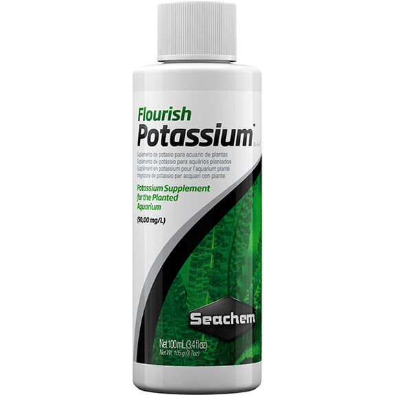Flourish Potassium Aquarium Plant Supplement Water Treatment Liquid