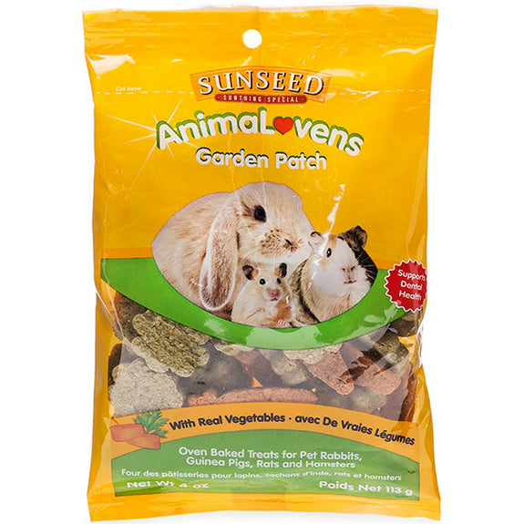 Sunseed AnimaLovens Garden Patch Oven Baked Small Animal Treats