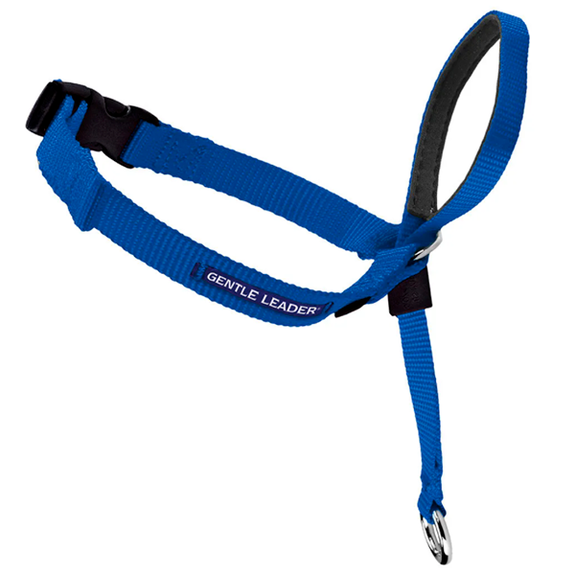 Gentle Leader No-Pull Nylon Headcollar Blue