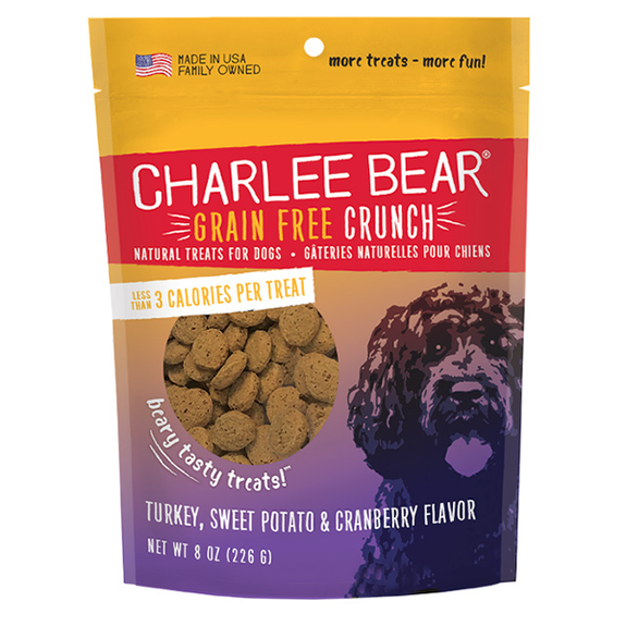 Grain-Free Crunch Turkey, Sweet Potato & Cranberry Dog Treats