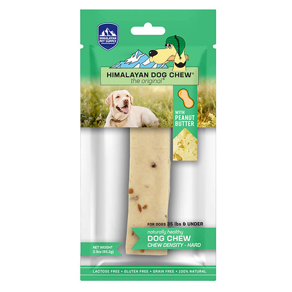 Himalayan Dog Chew Cheese Peanut Butter Flavor Dog Treat