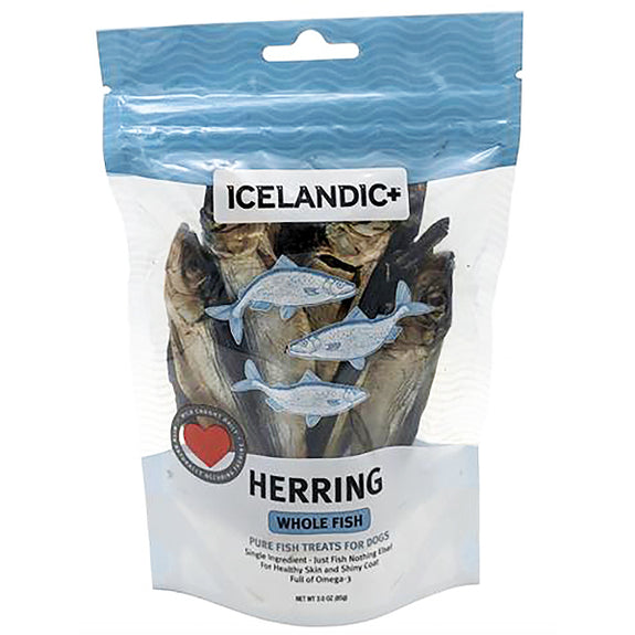Herring Whole Fish Air Dried Grain-Free Dog Treats