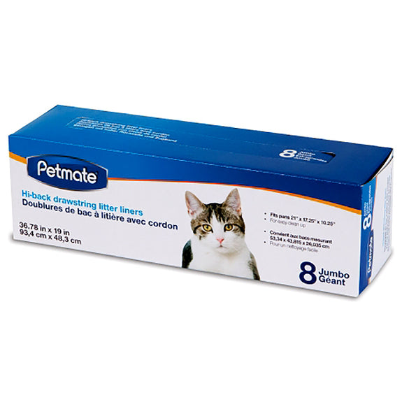 Hi-Back Cat Litter Pan Liners