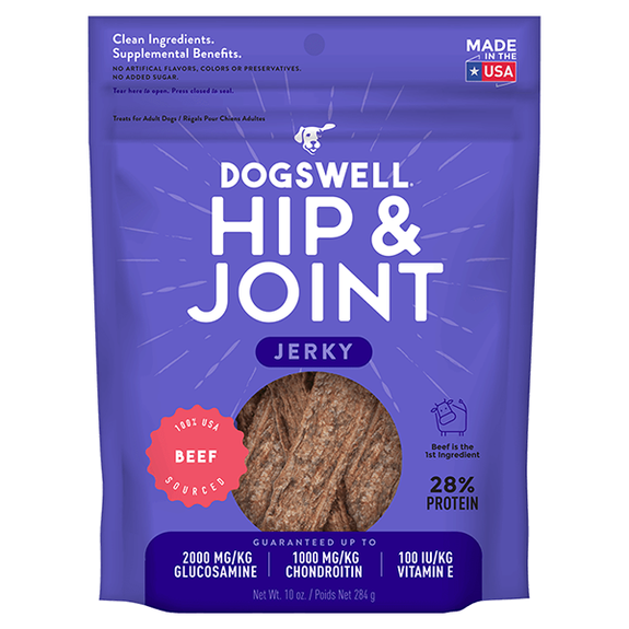 Hip & Joint Beef Recipe Jerky Dog Treats