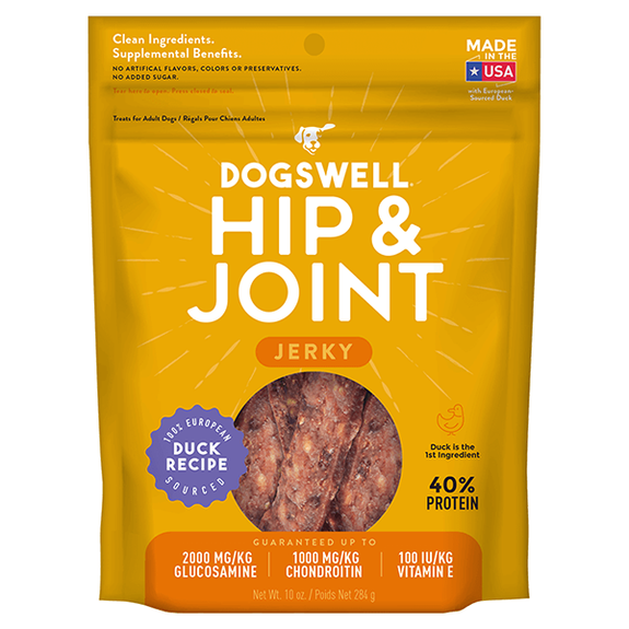 Hip & Joint Duck Recipe Jerky Dog Treats