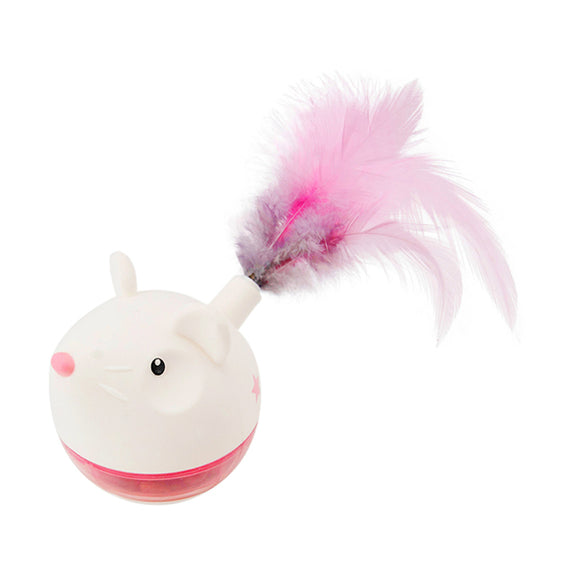 Hunt 'N Swat Treat Tumblr Treat Dispensing Cat Toy Pink
